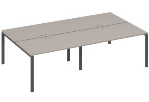 Рабочая станция (4х140) Мира Нумо, цвет мокко премиум + антрацит