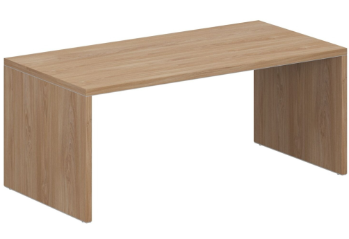 Стол руководителя, цвет гикори