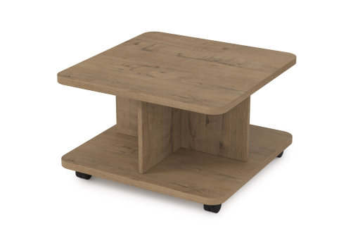 Стол журнальный квадратный Винси 3, цвет тиквуд