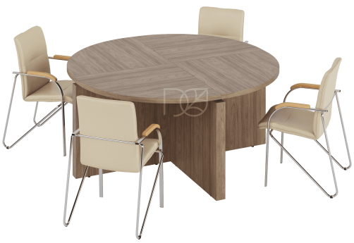 Стол для переговоров, цвет вяз