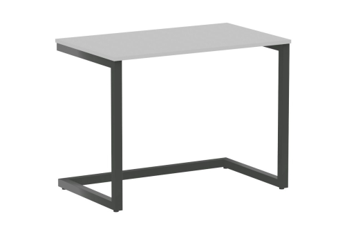Стол письменный, цвет серый + антрацит