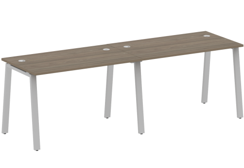 Стол на 2 рабочих места, цвет вяз