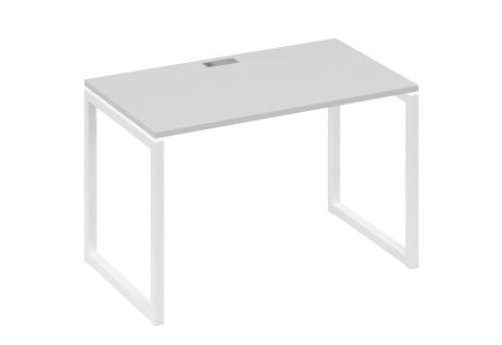 Стол письменный Мира Одри, цвет серый + белый