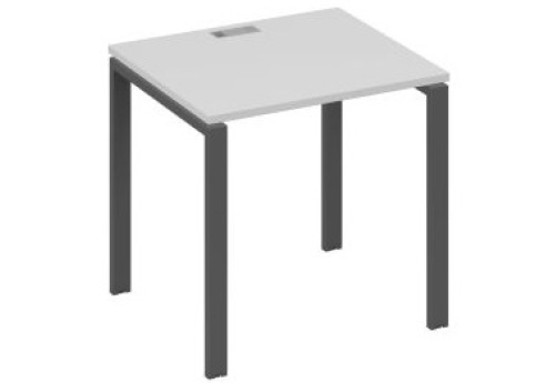 Стол письменный Мира Нумо, цвет серый + антрацит