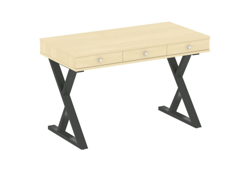 Стол письменный, цвет клен + антрацит