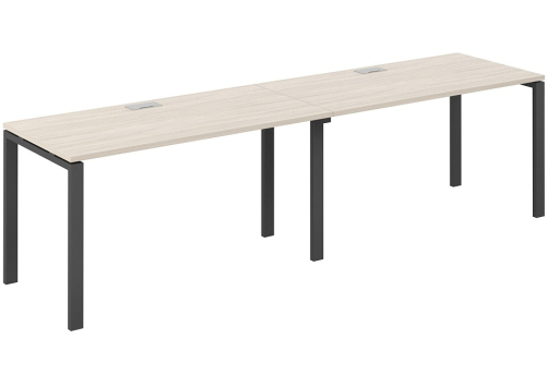 Рабочая станция Индиго Сет, цвет дуб светлый + антрацит