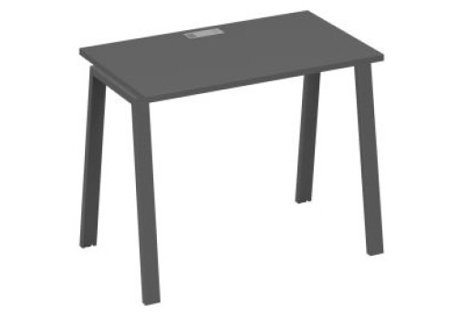 Стол письменный Мира Трио, цвет антрацит премиум + антрацит