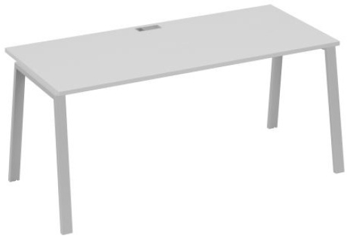 Стол письменный Мира Трио, цвет серый + серый