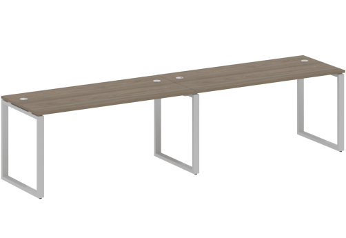 Стол на 2 рабочих места, цвет вяз