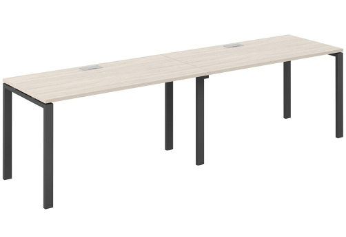 Рабочая станция Индиго Сет, цвет дуб светлый + антрацит