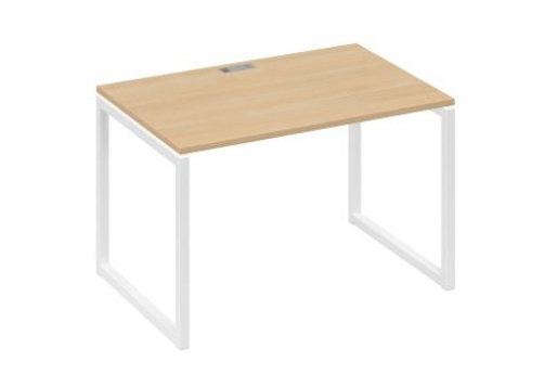 Стол письменный Мира Одри, цвет натуральный дуб + белый