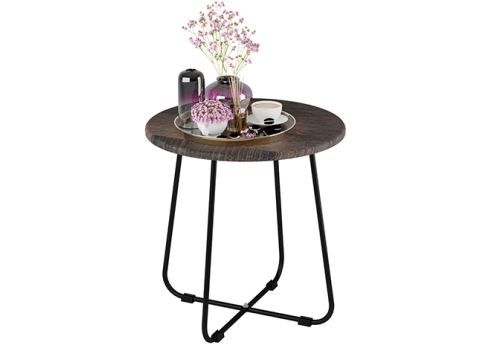 Журнальный стол Лето 1097, цвет дуб апрельский + черный