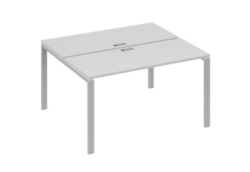 Рабочая станция (2х140) Мира Нумо, цвет серый + серый