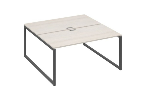 Рабочая станция (2х160) Мира Одри, цвет дуб шамони + антрацит