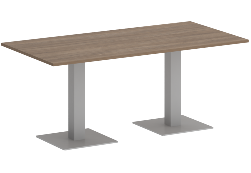 Стол для переговоров прямоугольный, цвет дуб аризона