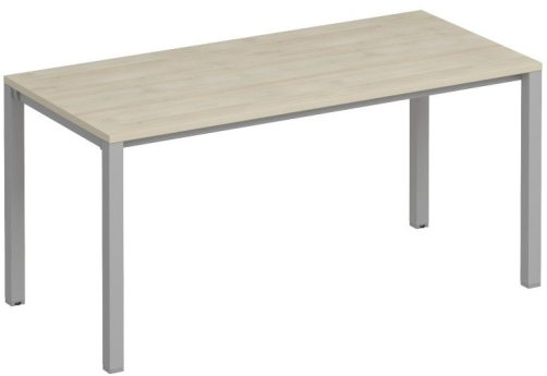 Стол письменный Прайм Металл 50, цвет шамони светлый + серый