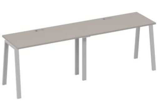 Рабочая станция 2х120 Мира Трио, цвет мокко премиум + серый