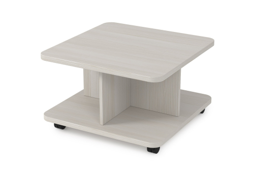 Стол журнальный квадратный Винси 3, цвет слоновая кость