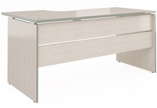 Стол эргономичный левый, цвет сосна карелия