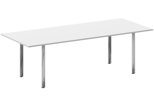 Стол для переговоров, цвет белый