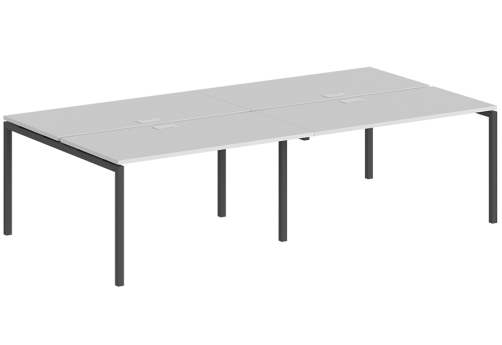 Рабочая станция Индиго Форт, цвет белый + антрацит