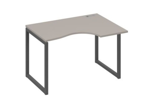 Стол эргономичный правый Мира Одри, цвет мокко премиум + антрацит