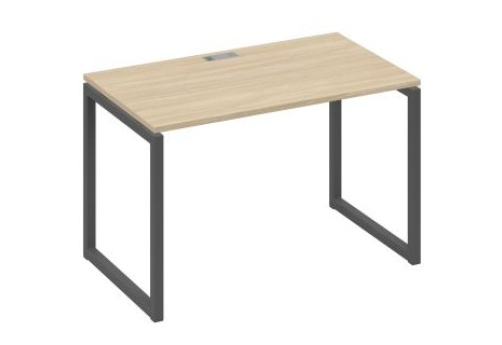 Стол письменный Мира Одри, цвет дуб скандинавский + антрацит