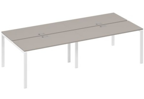 Рабочая станция (4х140) Мира Нумо, цвет мокко премиум + белый