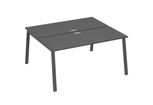 Рабочая станция 2х160 Мира Трио, цвет антрацит премиум + антрацит