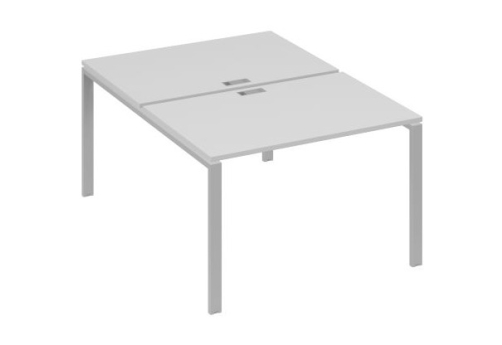 Рабочая станция (2х120) Мира Нумо, цвет серый + серый