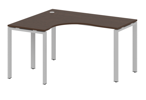 Стол эргономичный левый, цвет венге