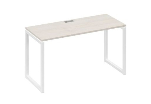 Стол письменный Мира Одри, цвет дуб шамони + белый