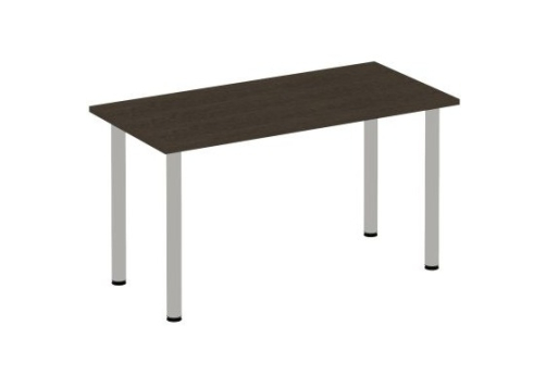 Стол письменный на хромированных опорах Тарли Хром, цвет венге