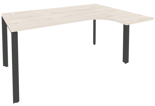 Стол эргономичный правый, цвет денвер светлый