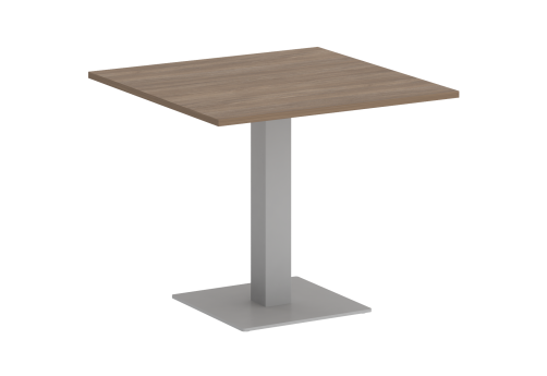 Стол для переговоров квадратный, цвет дуб аризона