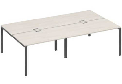 Рабочая станция (4х140) Мира Нумо, цвет дуб шамони + антрацит