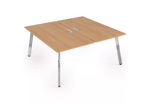 Стол на 2 рабочих места, цвет романо