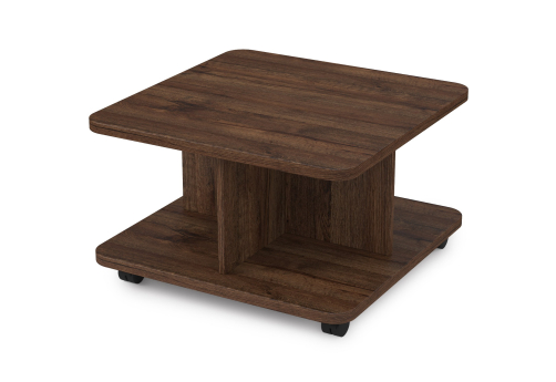 Стол журнальный квадратный Винси 3, цвет брауни