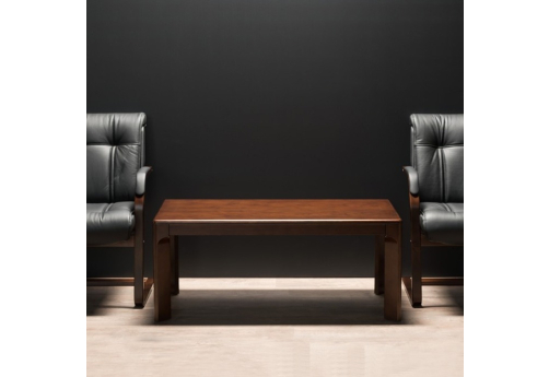 Стол кофейный Амати, цвет темный орех