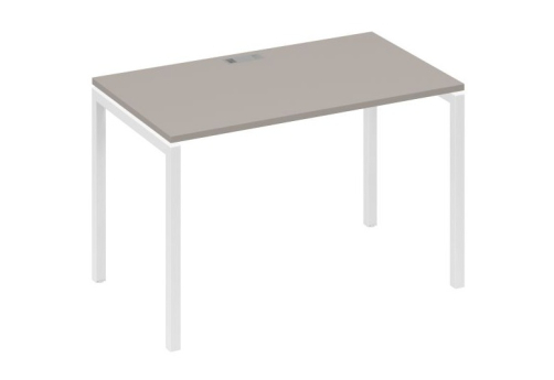 Стол письменный Мира Лофт, цвет мокко премиум + белый