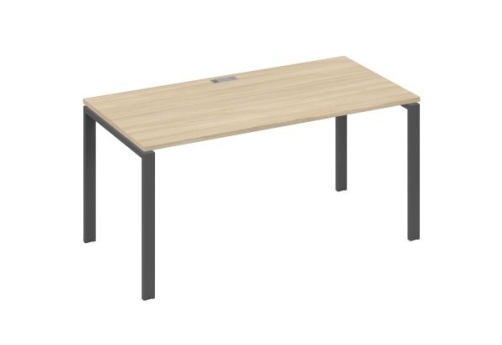 Стол письменный Мира Нумо, цвет дуб скандинавский + антрацит