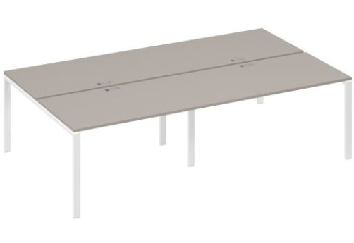 Рабочая станция (4х140) Мира Нумо, цвет мокко премиум + белый