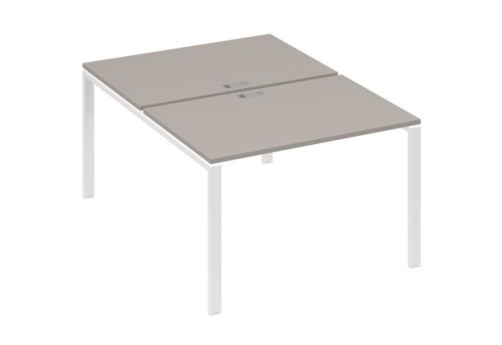 Рабочая станция (2х120) Мира Нумо, цвет мокко премиум + белый