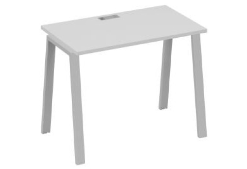 Стол письменный Мира Трио, цвет серый + серый