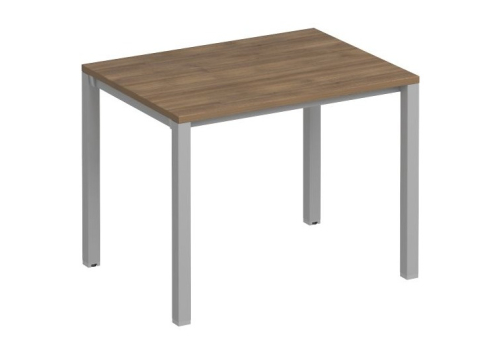 Стол письменный Прайм Металл 50, цвет шамони темный + серый