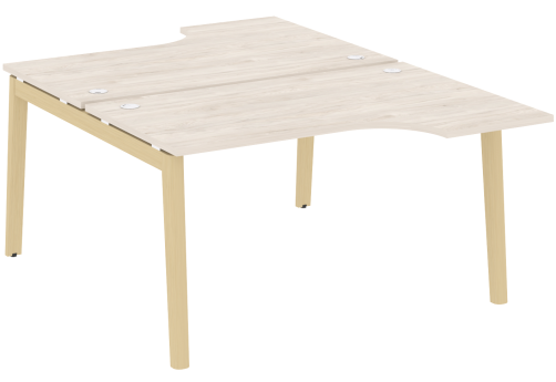 Рабочая станция эргономичная, цвет денвер светлый