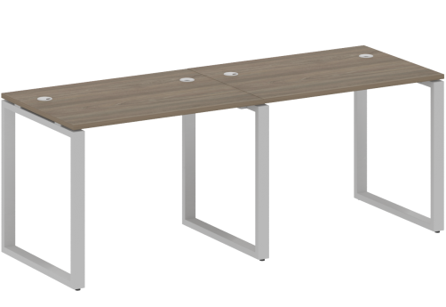 Стол на 2 рабочих места, цвет вяз