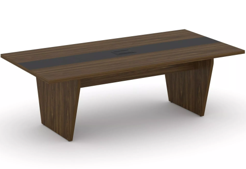 Стол для переговоров, цвет орех + графит