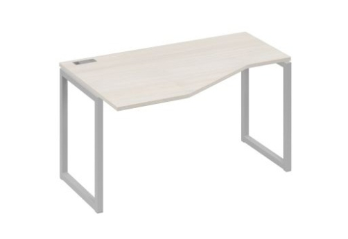 Стол эргономичный левый Мира Одри, цвет дуб шамони + серый
