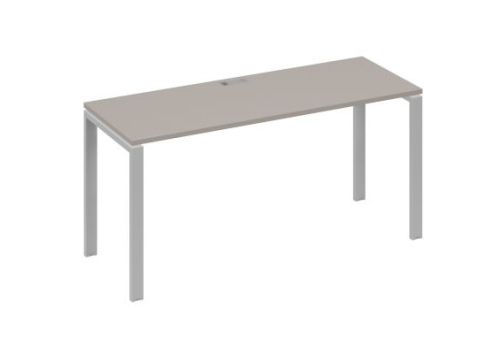 Стол письменный Мира Нумо, цвет мокко премиум + серый